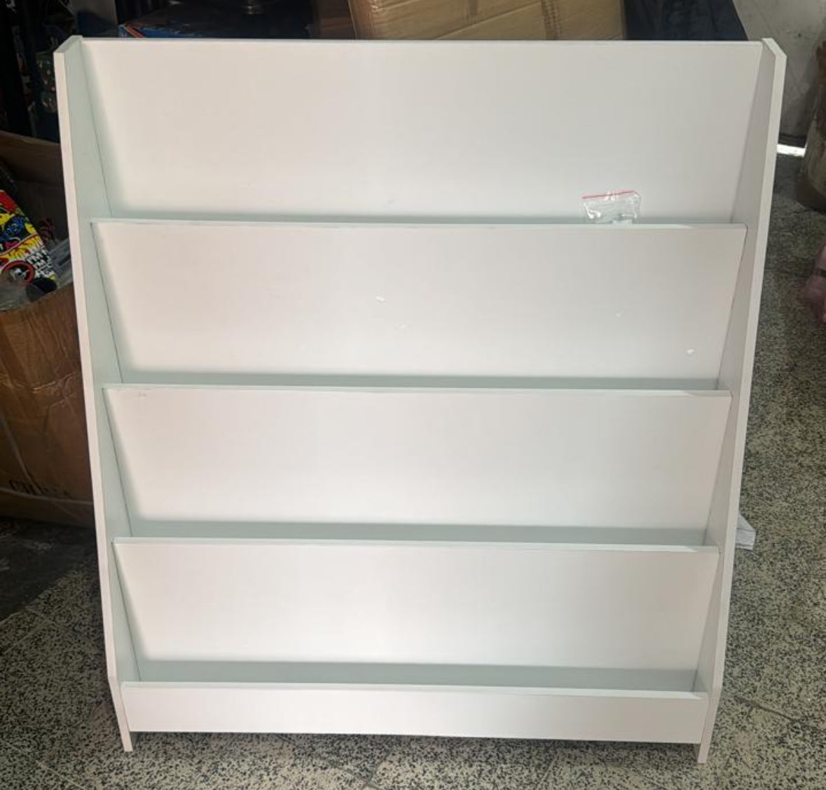 Almacenamiento de estantería para niños