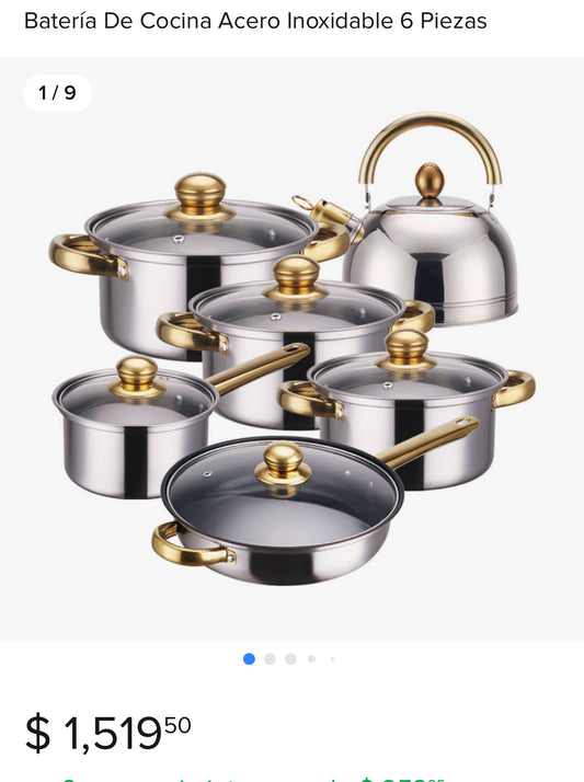 BATERÍA DE COCINA