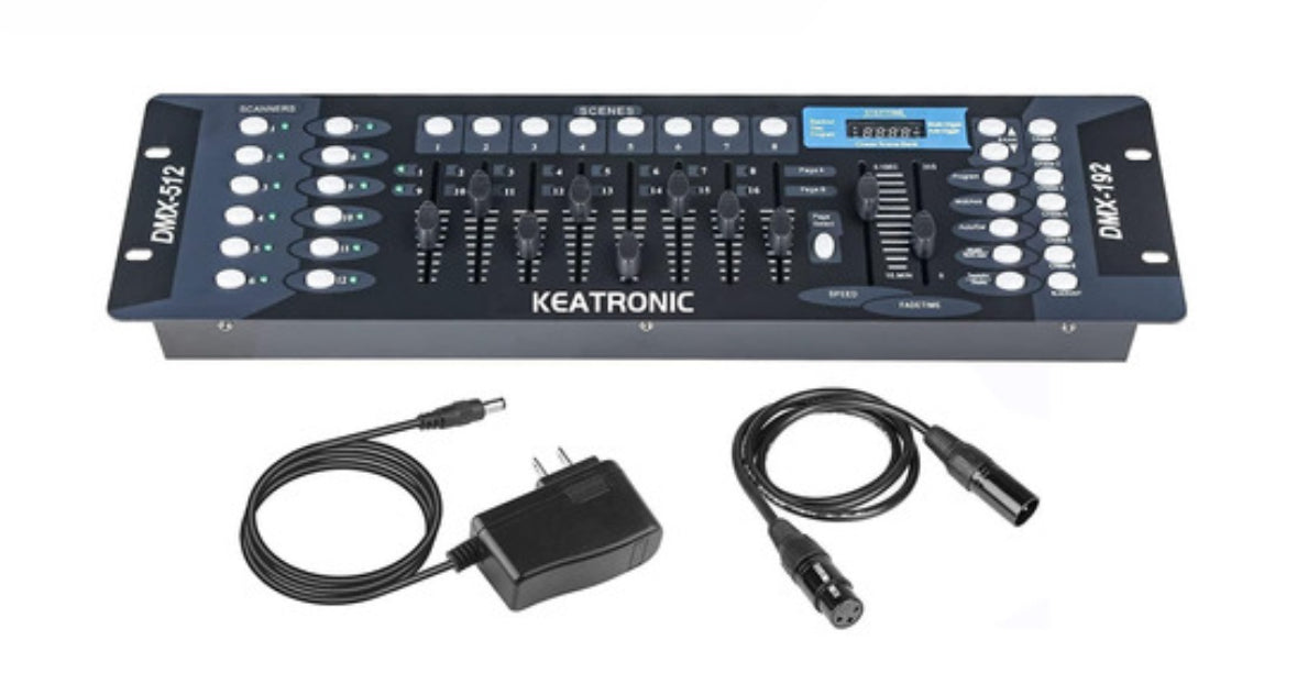 Controlador Dmx 192 Canales Luces Dj Consola ,con Línea De